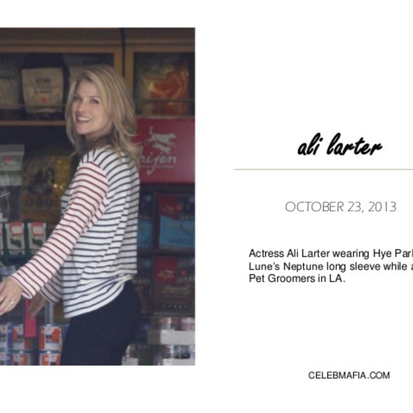 Neptune Long Sleeve Navy/Red Stripe - Picture 6 of 8